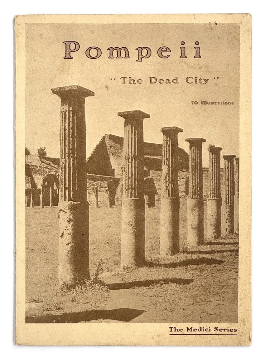 Pompeii “The Dead City”. Its Story and Art with 70 illustrations and a plan of the excavated portion of the town. The Medici Art Series, G. Fattorusso, Florence, 1925.