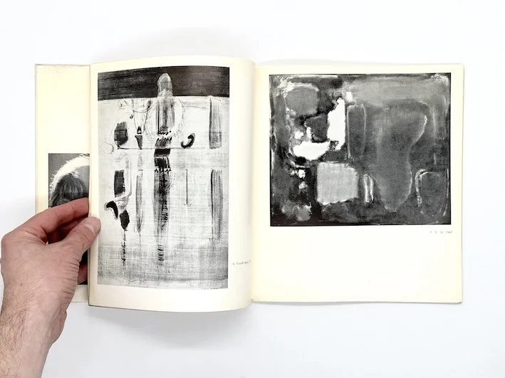 Mark Rothko. Galleria Nazionale D’Arte Moderna Roma and De Luca Editore, 1962. Room and book, secondhand art bookshop, London.