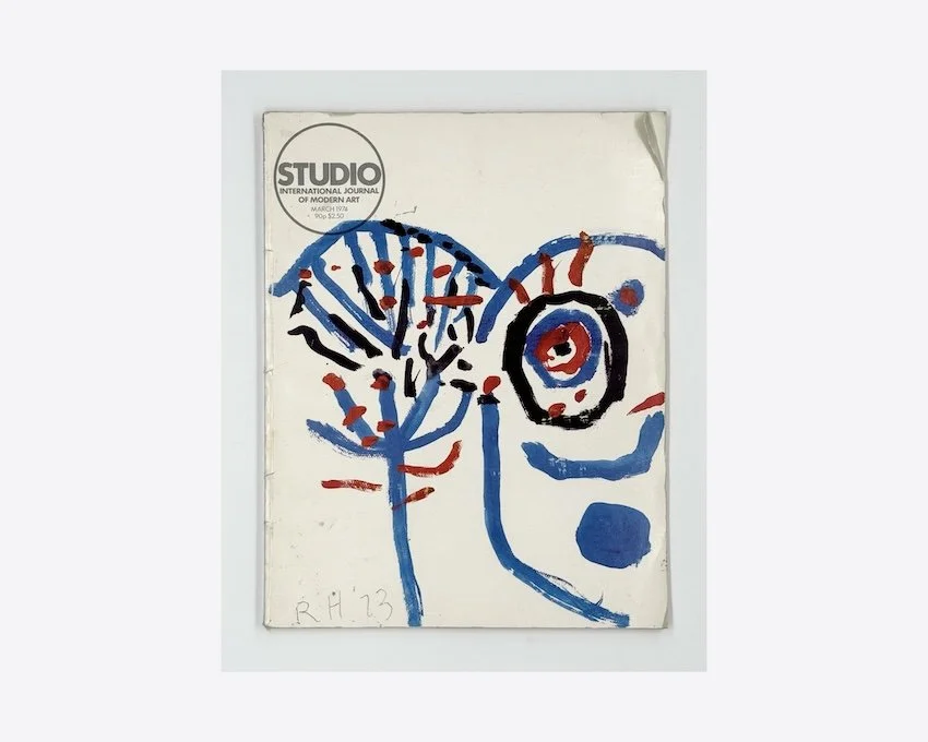 Studio International – March 1974. Cover designed by Roger Hilton.