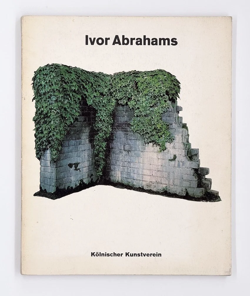 Ivor Abrahams. Kolnischer Kunstverein, 1973. Room & Book secondhand art books, London
