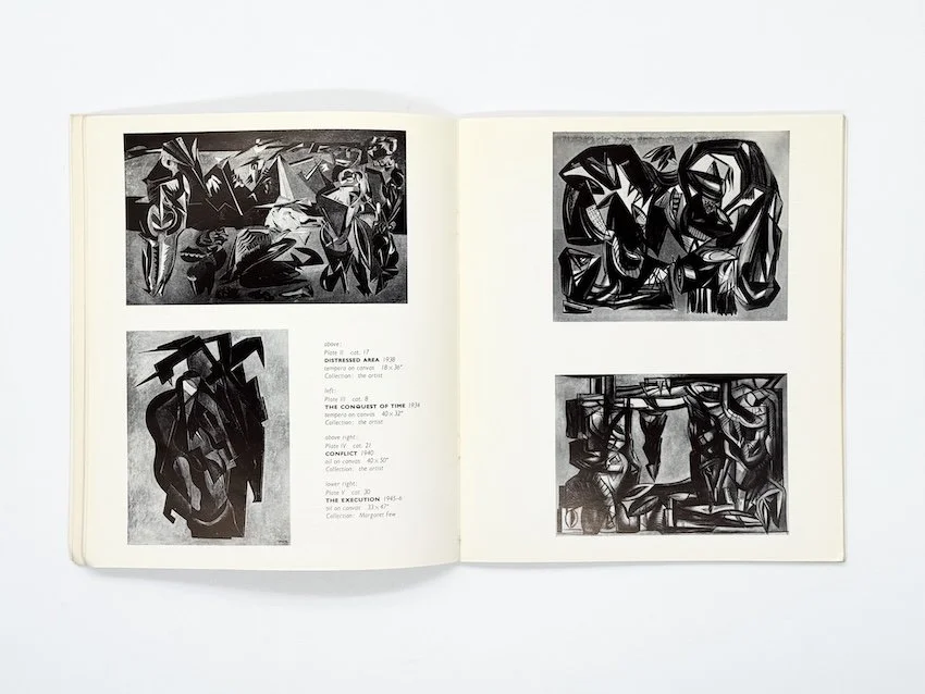 Merlyn Evans paintings, drawings and etchings. Whitechapel Art Gallery, London, October–November, 1956 