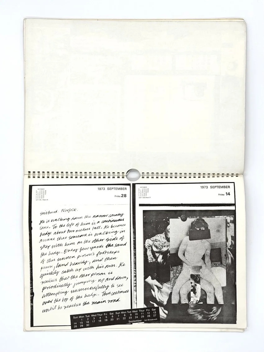 The Recollection Catalogue - Calendar ’75. A touring exhibition presented by South West Arts.