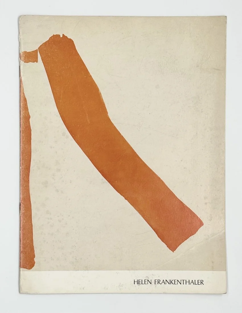 Helen Frankenthaler: New Paintings. André Emmerich Gallery, New York, 1969. Room & Book secondhand art books, London