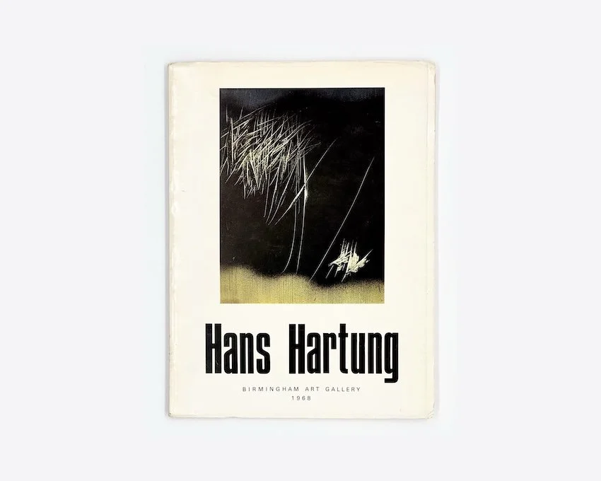 Hans Hartung: a retrospective exhibition of paintings and drawings. Birmingham Art Gallery and Museum, 1968.