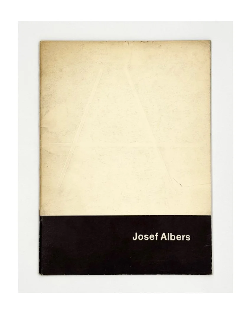 Josef Albers. North Carolina Museum of Art, 1962. Room & Book secondhand art books, London