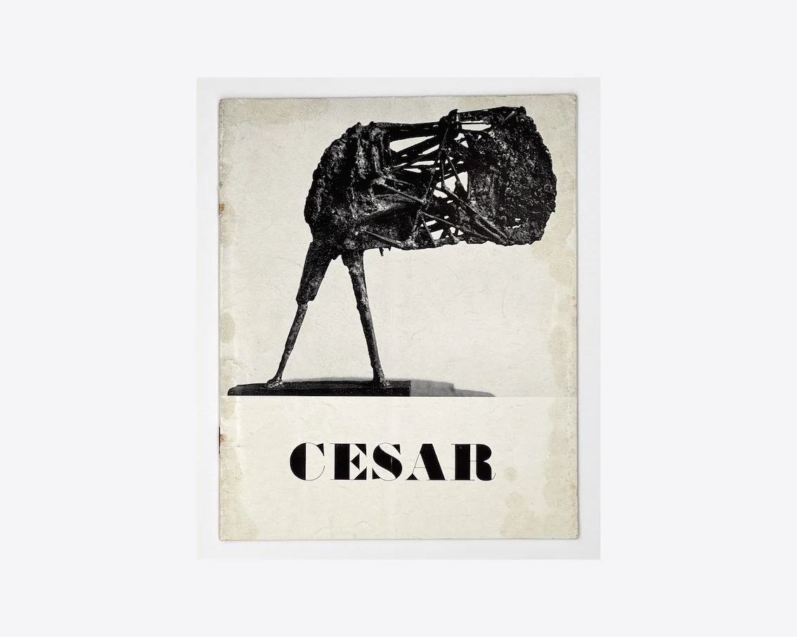 César. Hanover Gallery, London, 5 November–6 December, 1957.