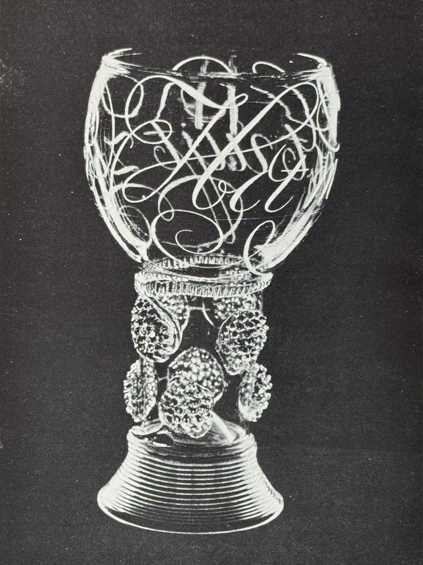 Glass Table-ware. Victoria and Albert Museum, London, 1957.