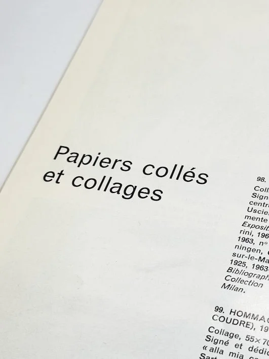 Gino Severini. Musée National d’Art Moderne, Paris, 1967. 