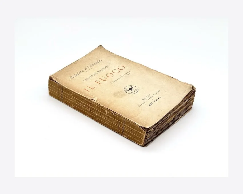 Gabriele d’Annunzio, Il Fuoco. Frateli Treves Editore, Milano, 1925