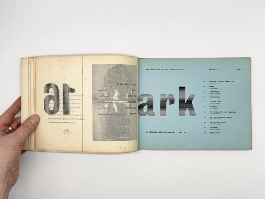 Ark. The Journal of the Royal College of Art. Issue no.16, 1956