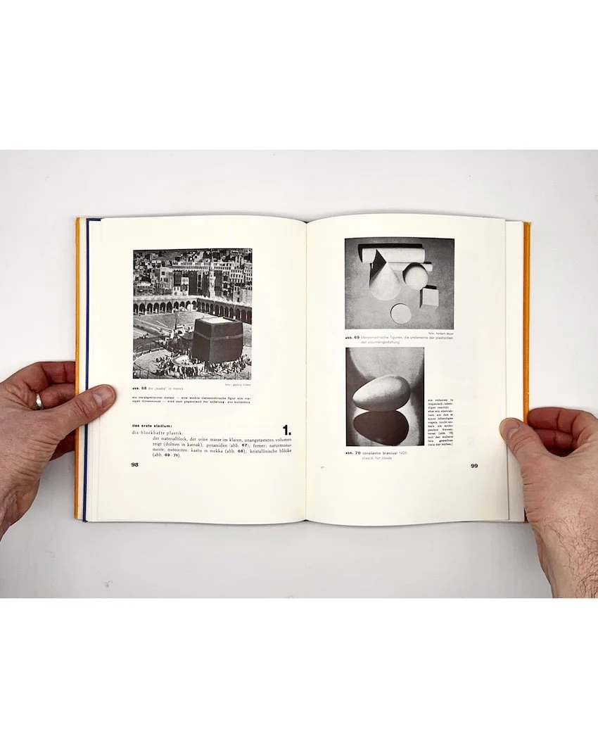László Moholy-Nagy, From Material to Architecture (Von Material zu Architektur).  Florian Kupferberg, Mainz/Berlin, 1968 facsimile of the 1929 first edition.