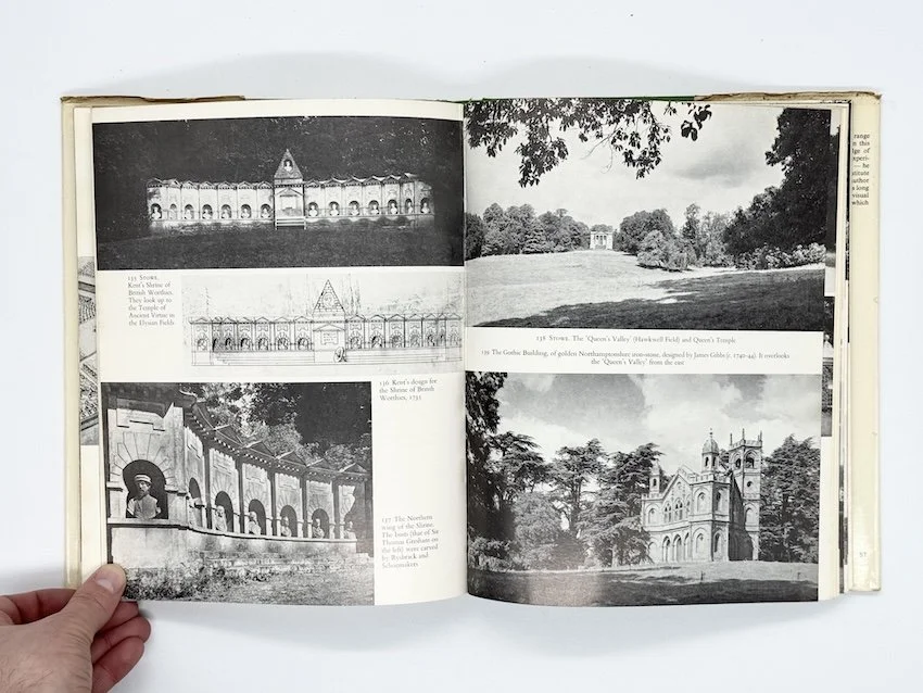 pages from Christopher Hussey's book on English Gardens and Landscapes published by Country Life in 1967