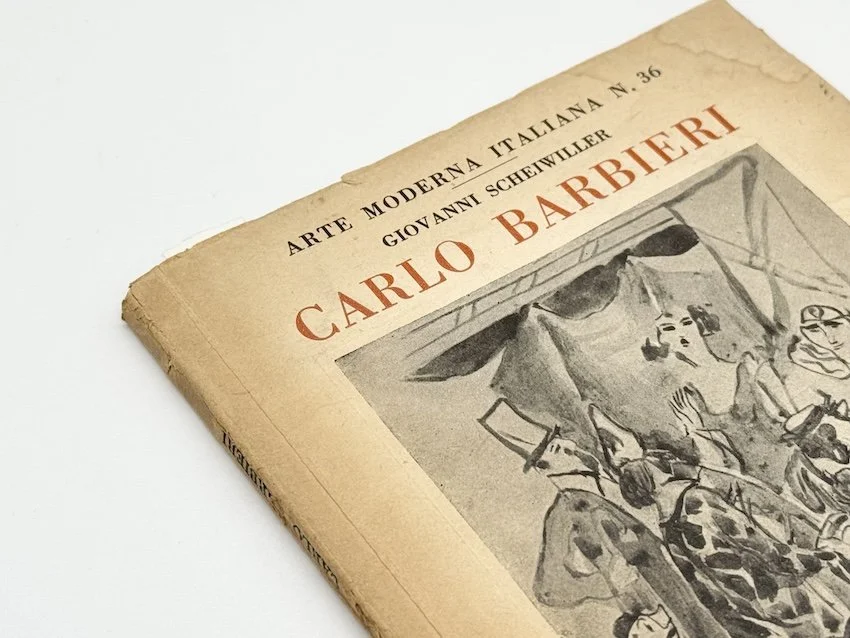 Giovanni Scheiwiller, Carlo Barbieri, (Arte Moderna Italiana N.36). Ulrico Hoepli Editore, Milano, 1946