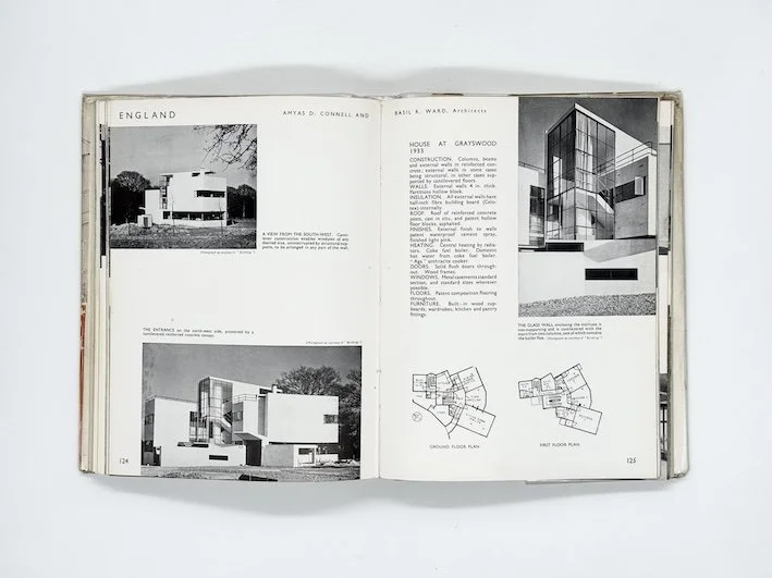 The Modern House in England. 1937 third revised and enlarged edition (First published in 1934)