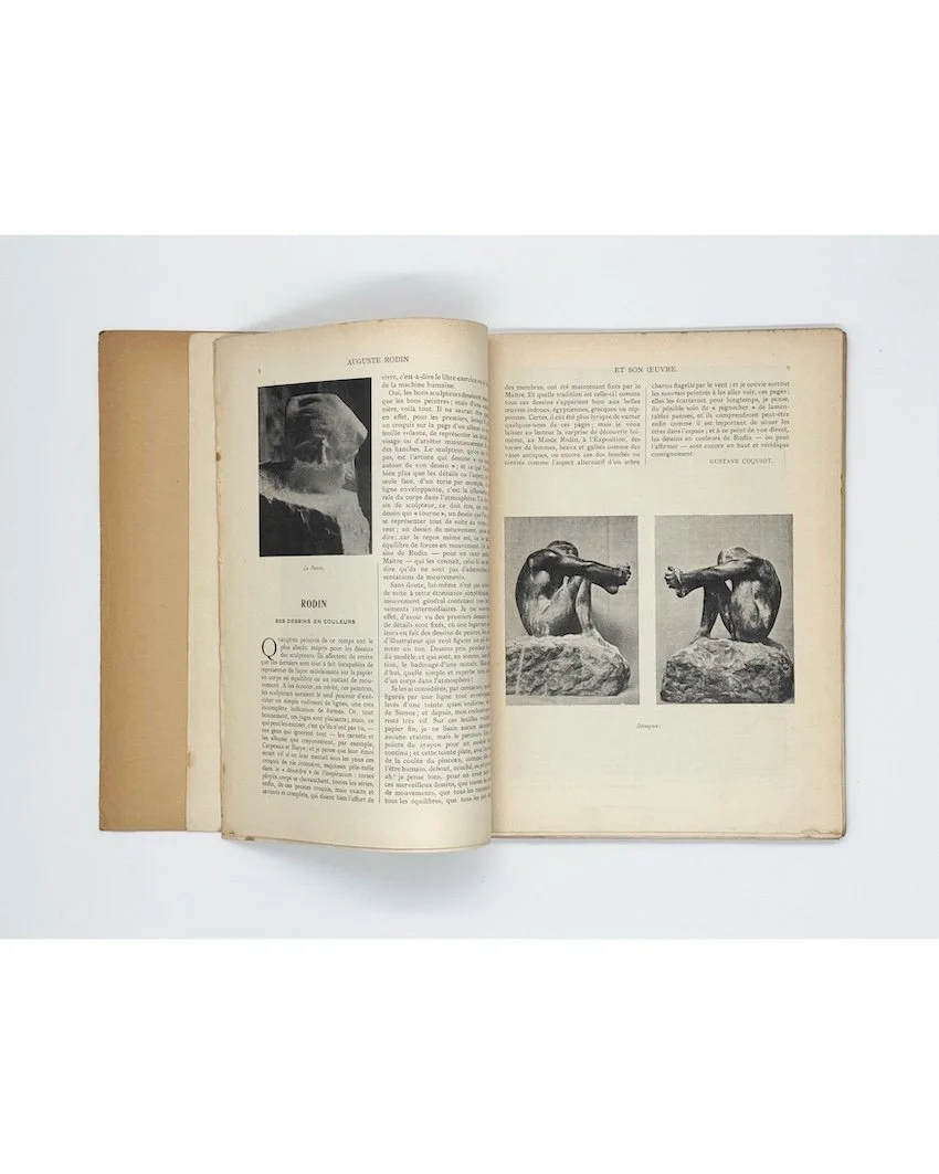 Rodin et Son Oeuvre: Numero Special de 'La Plume’. Published by Edition de "Le Plume", Paris, 1900