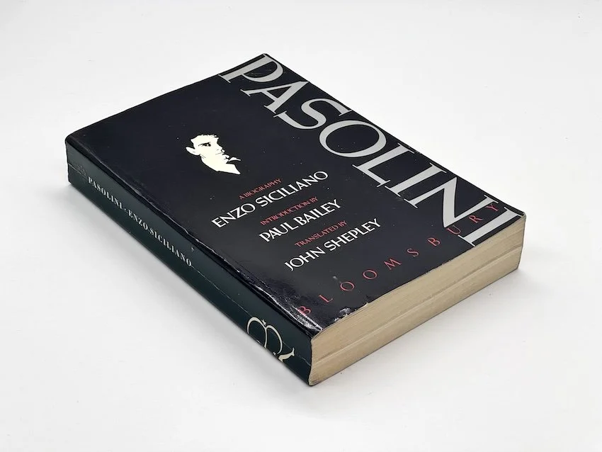 Enzo Siciliano, Pasolini: A biography. Bloomsbury, London, 1987. First UK edition.