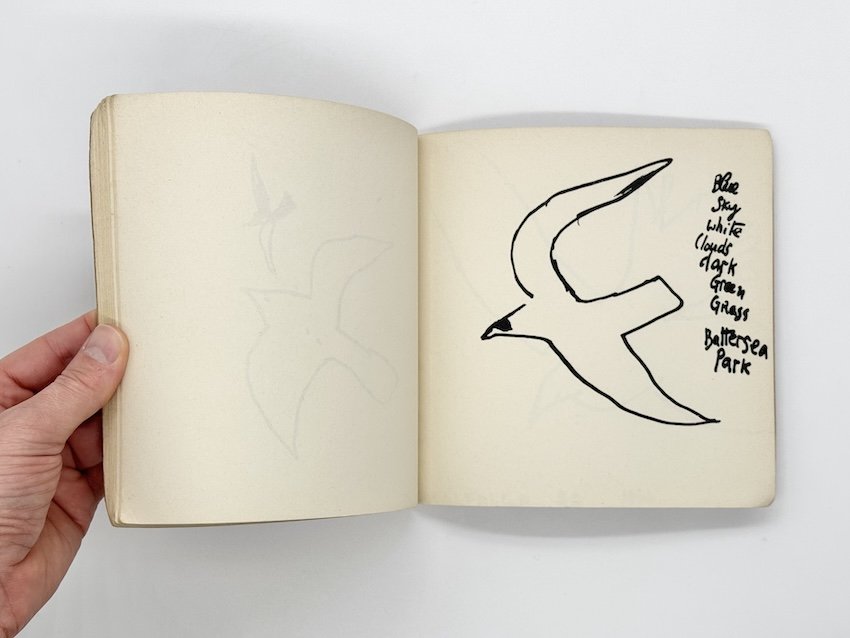 Philip Sutton Drawings: Birds Shells Hands. London Magazine editions, 1966. With a drawing by Philip Sutton.