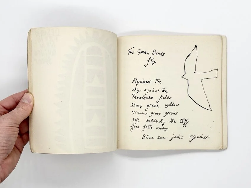 Philip Sutton Drawings: Birds Shells Hands. London Magazine editions, 1966. With a drawing by Philip Sutton.