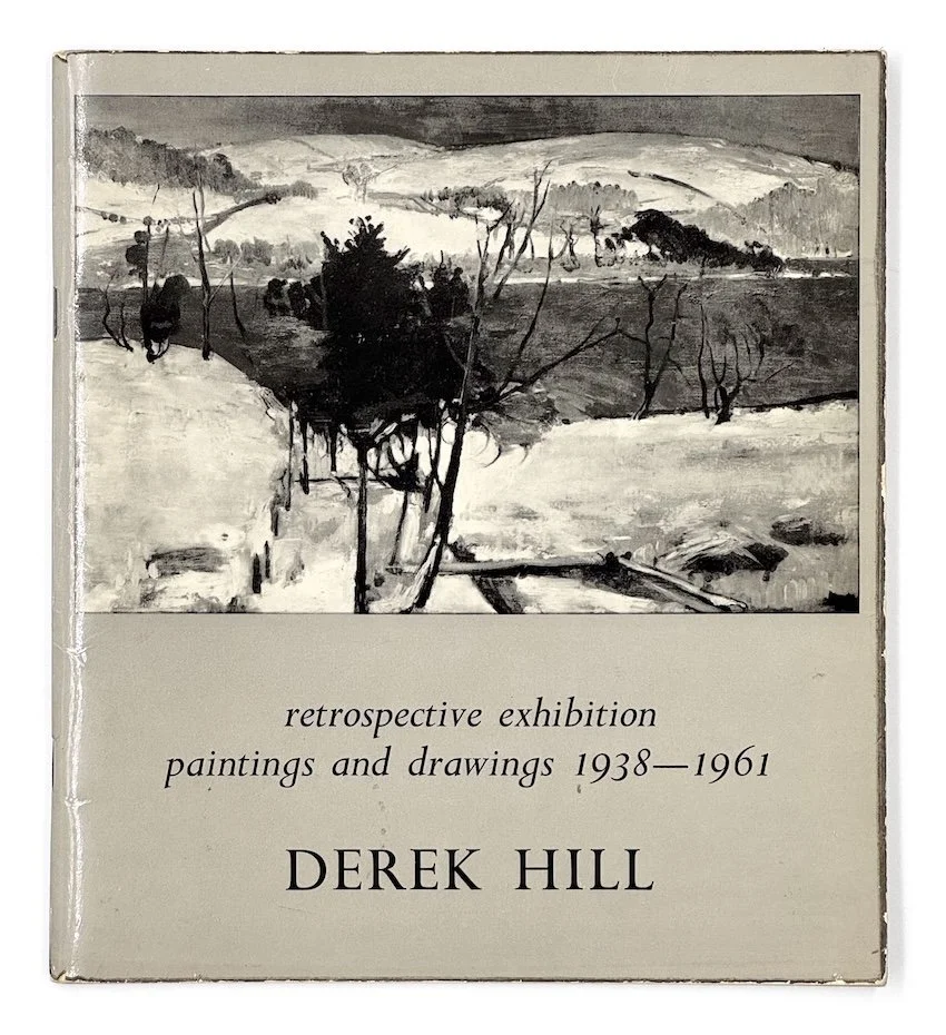 Derek Hill retrospective paintings and drawings 1938–1961. Whitechapel Art Gallery, London, November - December 1961.  