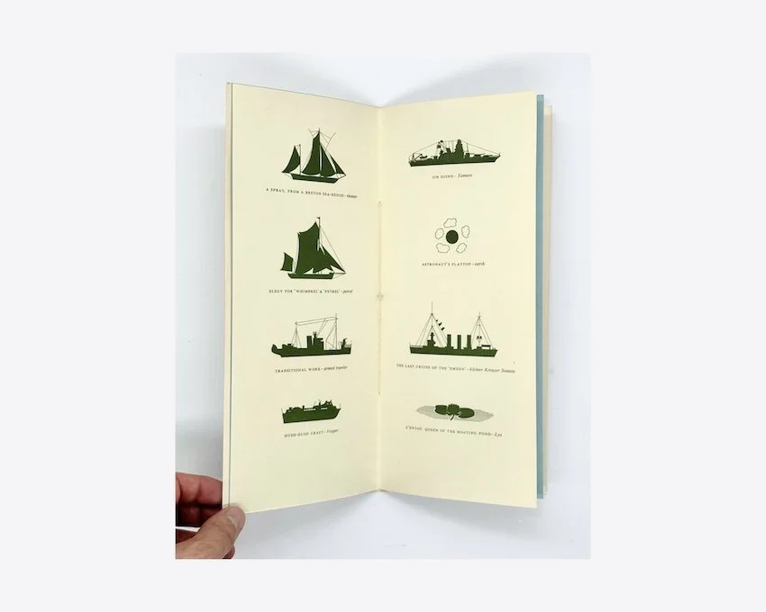 Ian Hamilton Finlay and Laurie Clark, Silhouettes. Wild Hawthorn Press, 1974.