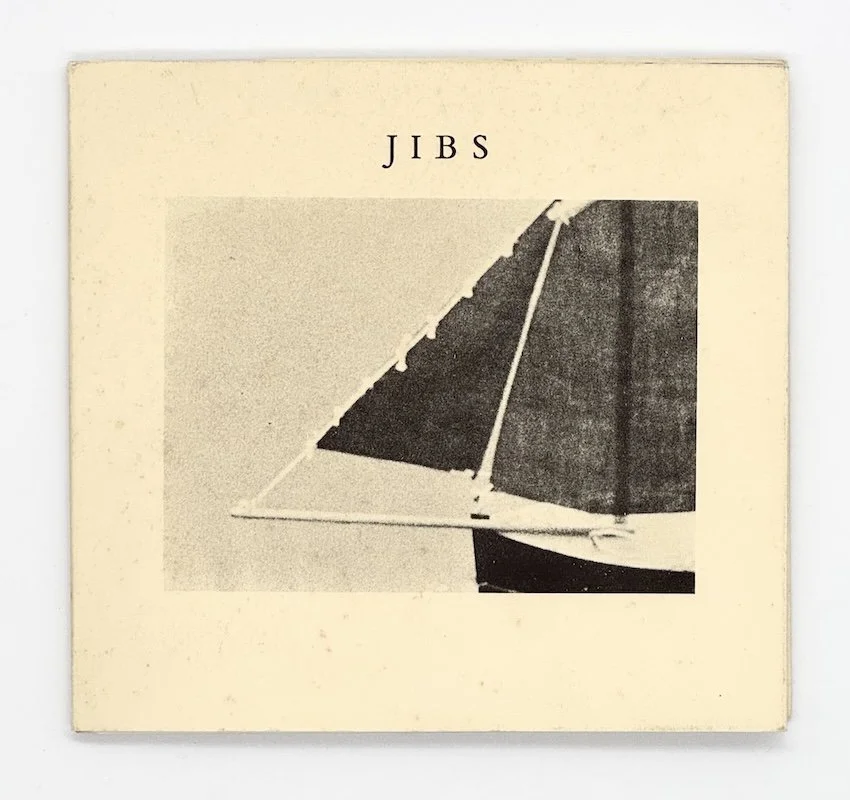 Jibs, by Ian Hamilton Finlay. Wild Hawthorn Press, 1972. One of 350 signed and numbered copies.
