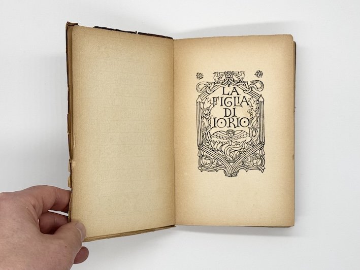 Gabriele  D’Annunzio, La Figlia Di Iorio. Fratelli Treves Editore, Milano, 1921. With woodcut illustrations by Adolfo de Carolis.