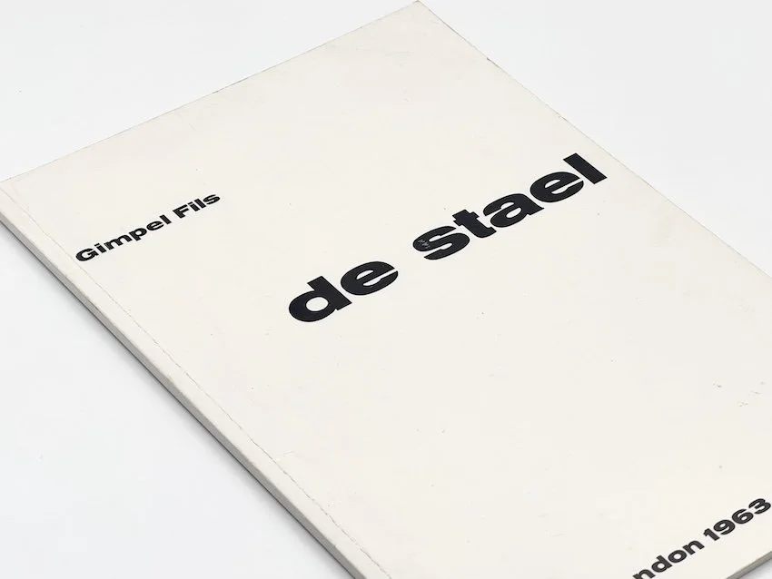 de Stael. Gimpel Fils, London, 1963. Room & Book, second-hand art books and exhibition catalogues, London