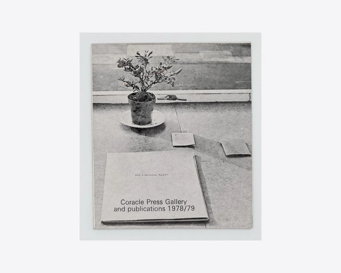 Coracle Press Gallery and publications 1978/79.
