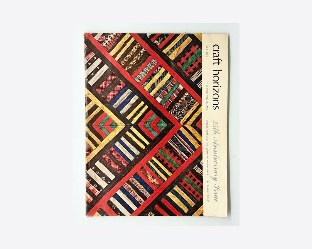 Craft Horizons Vol. 26 No. 3 June 1966. 25th Anniversary Issue. Special: Crafts of the Southern Appalachians