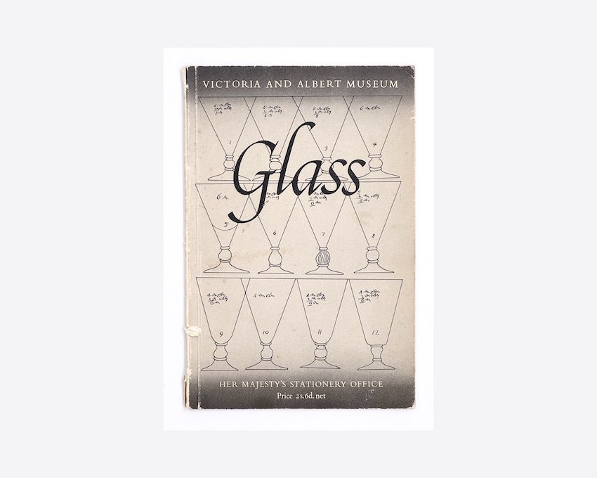 Glass Table-ware. Victoria and Albert Museum, London, 1957.