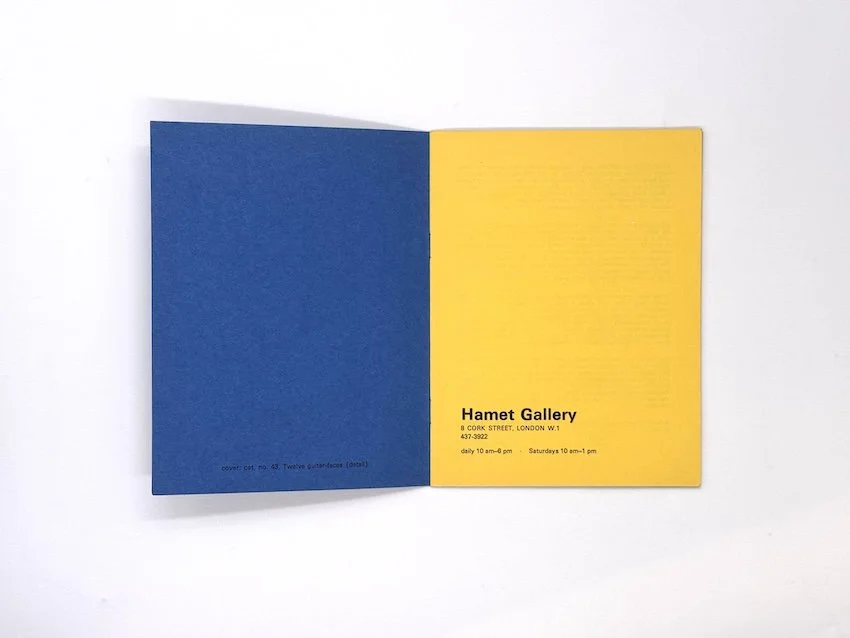 John Banting. Hamet Gallery, London, 1971. 