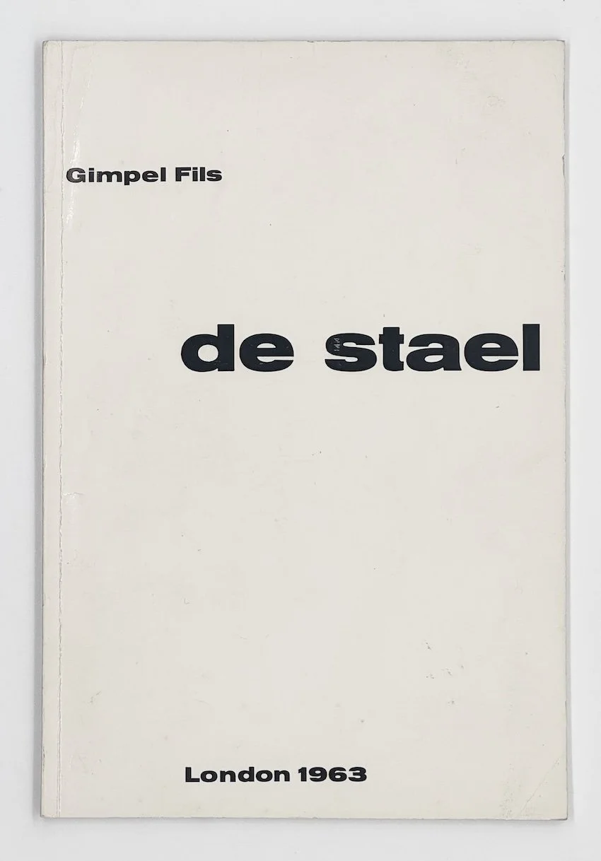 de Stael. Gimpel Fils, London, 1963. Room & Book, second-hand art books and exhibition catalogues, London