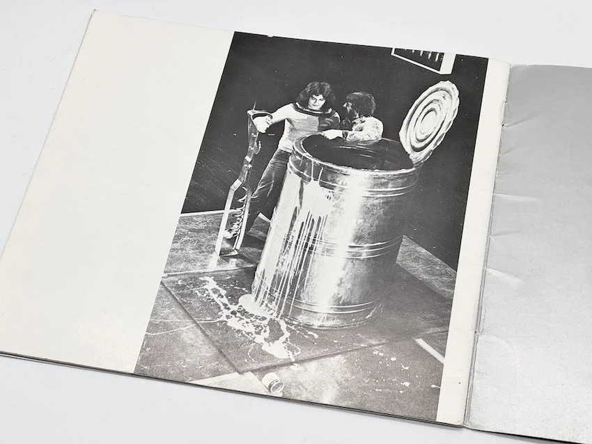A guide to Tom Saddington’s Jewellery Performances. The Can and Cigarette Package Projects. Self-published, 1980.