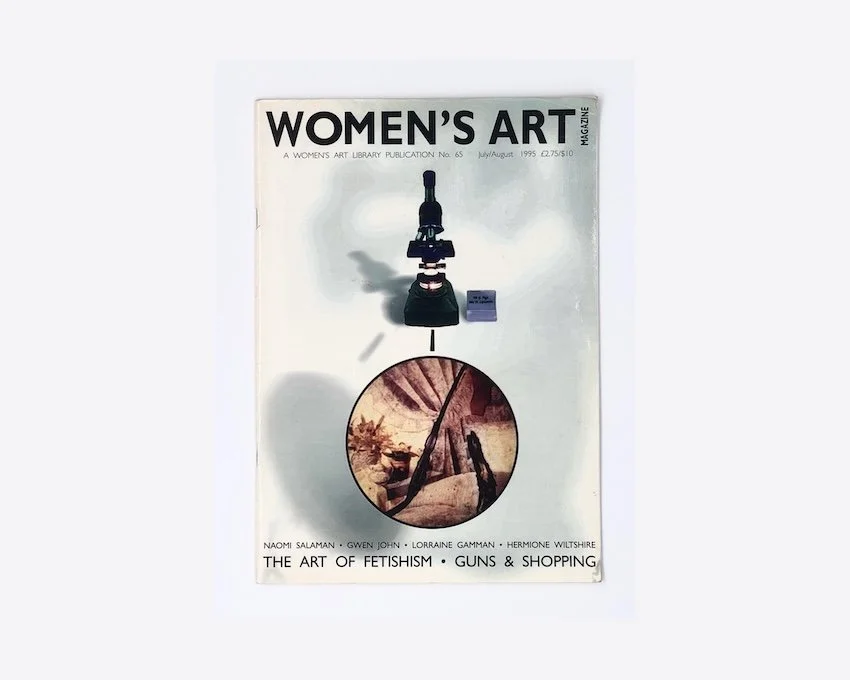 Women’s Art Magazine, Women’s Art Library, London,  July/August 1995