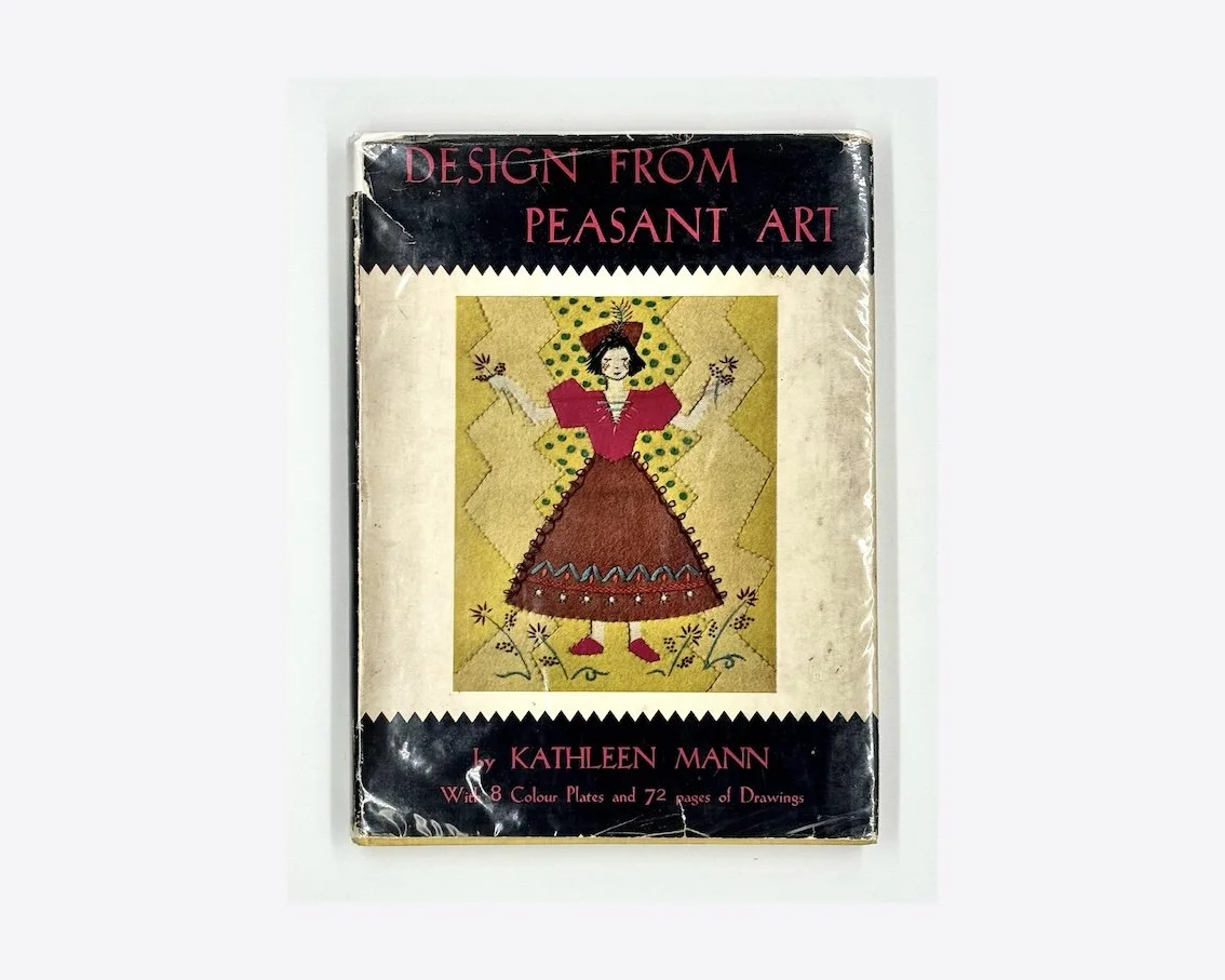 Kathleen Mann, Design from Peasant Art. Adam and Charles Black, London, 1939.  
