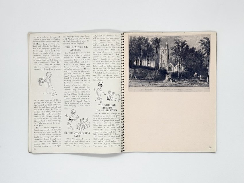 The Shell Guide to Cornwall (1935) edited by John Betjeman. The first volume of the celebrated Shell Guides Series