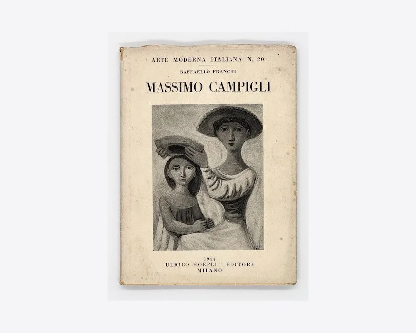 Raffaello Franchi, Massimo Campigli, (Arte Moderna Italiana N.20). Ulrico Hoepli Editore, Milano, 1944