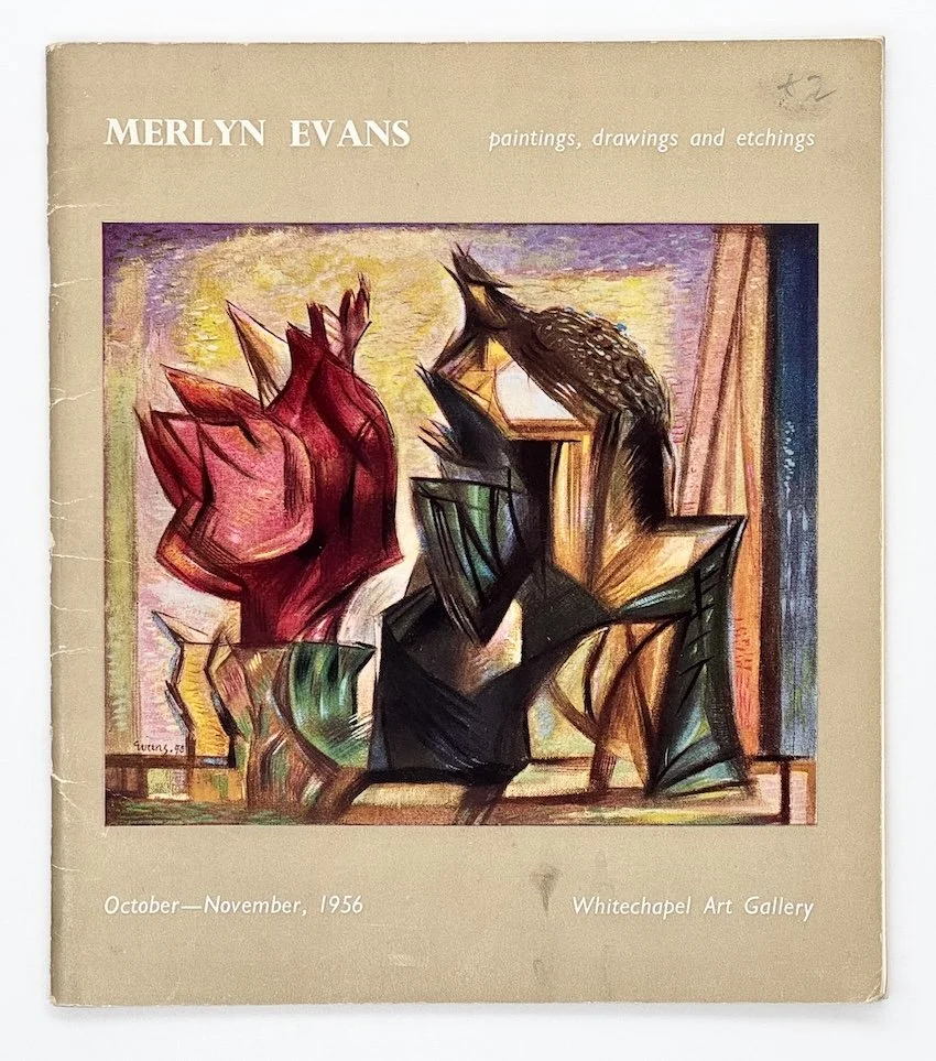 Merlyn Evans paintings, drawings and etchings. Whitechapel Art Gallery, London, October–November, 1956 
