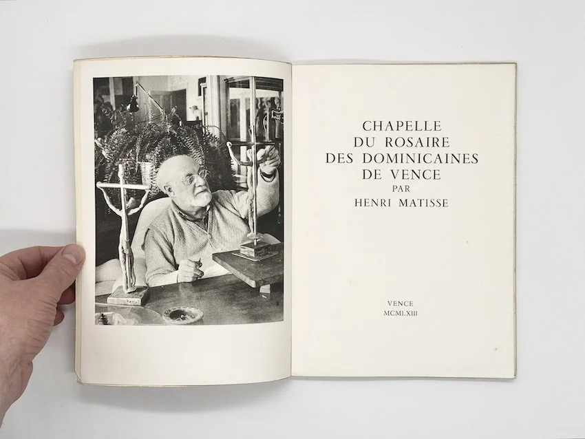 Chapelle du Rosaire. Des Dominicains de Vence par Henri Matisse, 1963