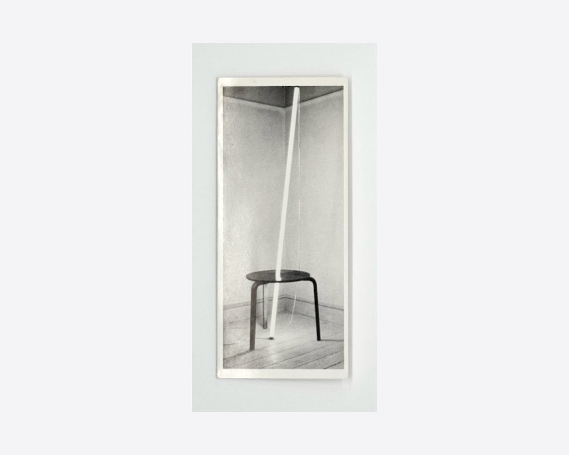 Exhibition invitation card – Bill Culbert, Coracle Press, London Friday October 1st 1982.