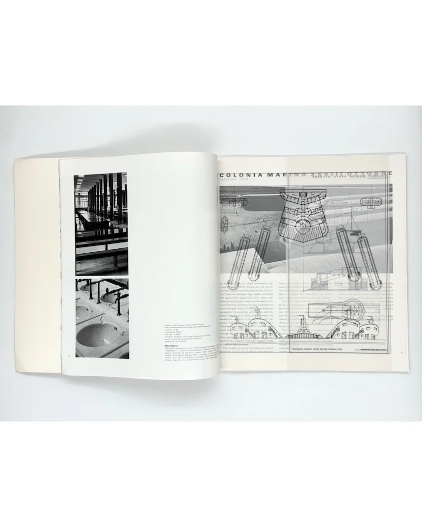Cities of Childhood: Italian Colonie of the 1930s. Architectural Association, London, 1988. With a text by Eduardo Paolozzi.