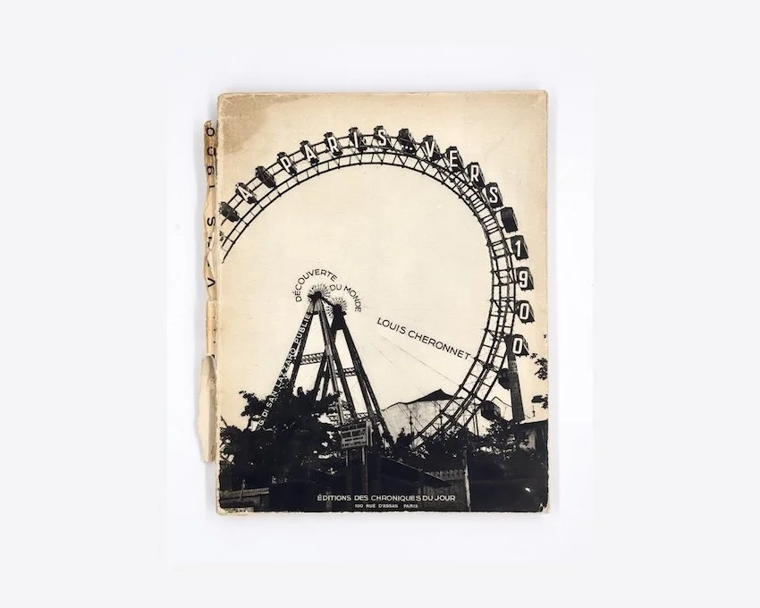 Louis Cheronnet, A Paris vers 1900. Éditions des Chroniques du Jour, Paris, 1932. With a signed dedication dated 1932 from Ossip Zadkine to Mrs Edward Wadsworth.