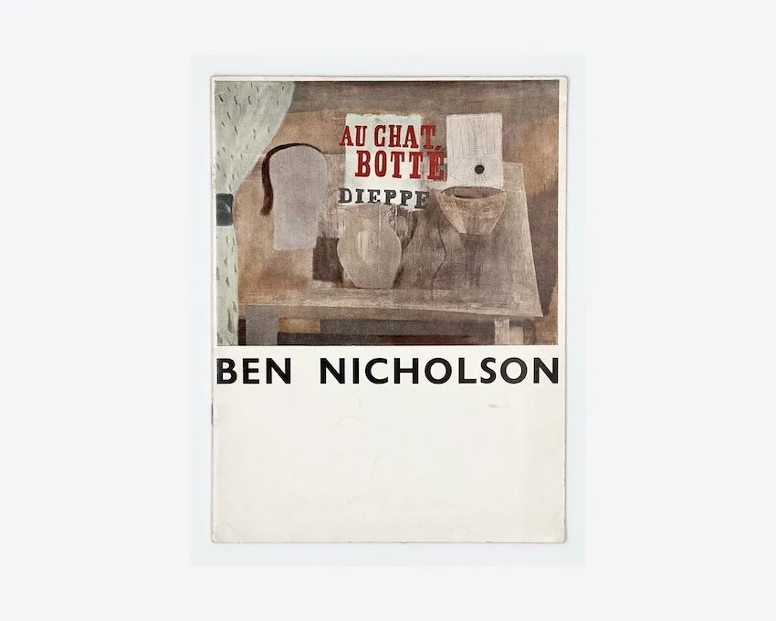 Ben Nicholson. A Retrospective Exhibition, Tate Gallery, 1955. With clipping of obituary by Patrick Heron