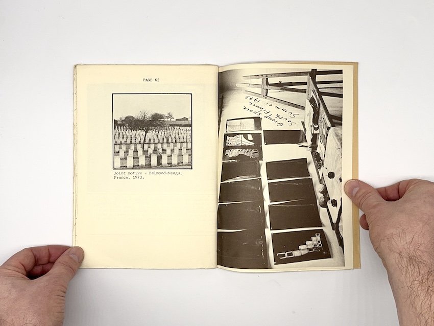 Paul Neagu – the first Generative Art Group Catalogue, 1974. 1 of only 500 signed numbered copies.