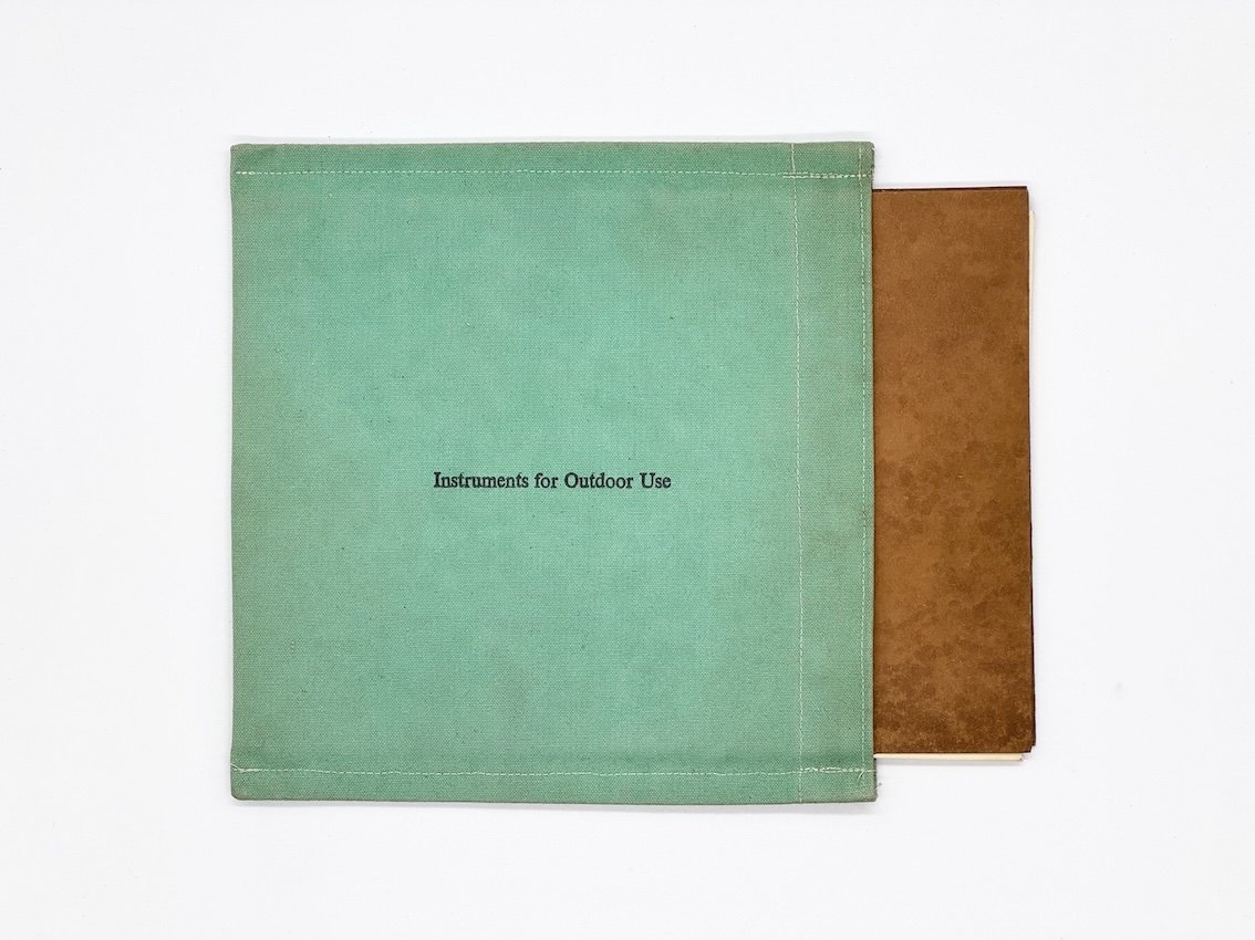Martin Rogers, Instruments for Outdoor Use, Coracle Press, London, 1979.