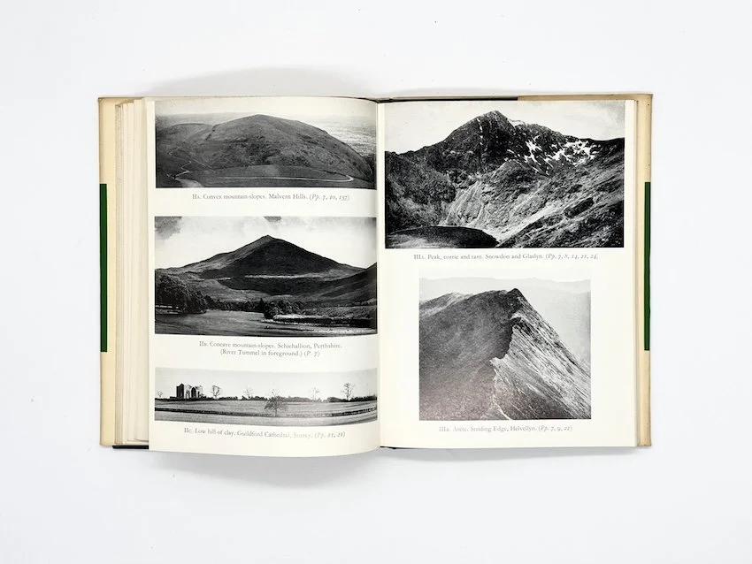 pages from Walter Shepherd's book The Living Landscape, published by Faber and Faber, London in 1963