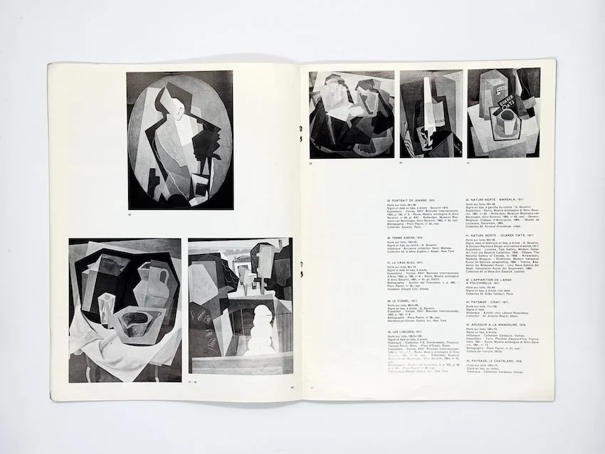 Gino Severini. Musée National d’Art Moderne, Paris, 1967. 