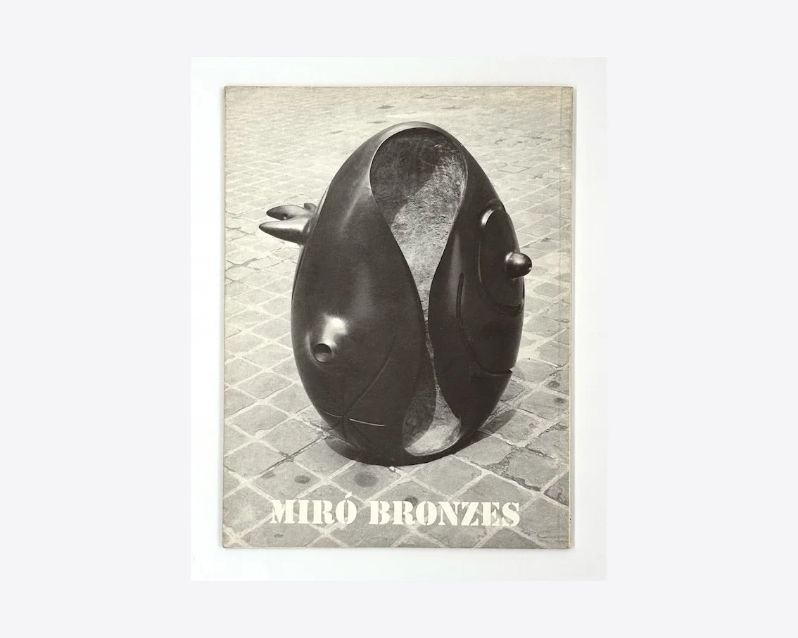 Miró Bronzes. Hayward Gallery, London, 1972