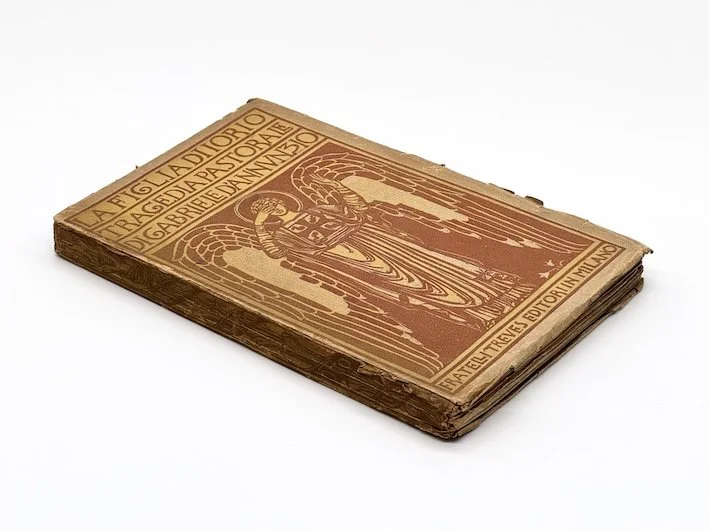 Gabriele  D’Annunzio, La Figlia Di Iorio. Fratelli Treves Editore, Milano, 1921. With woodcut illustrations by Adolfo de Carolis.