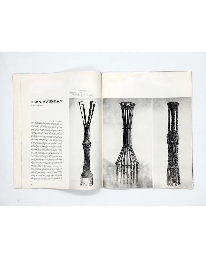 Craft Horizons Vol.XXVII No.1 January / February 1967. Room & Book, second-hand art books, London. The world's most beautiful second-hand art books